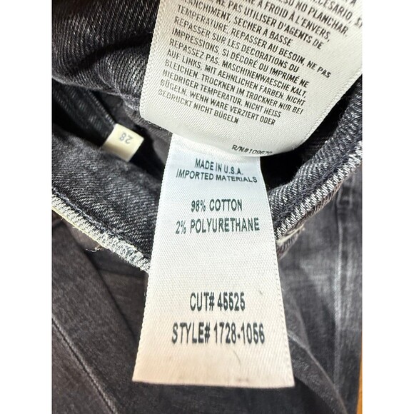 Citizens of Humanity Grey Olivia High Rise Slim Ankle Butten Fly Jeans 28 - Picture 7 of 12